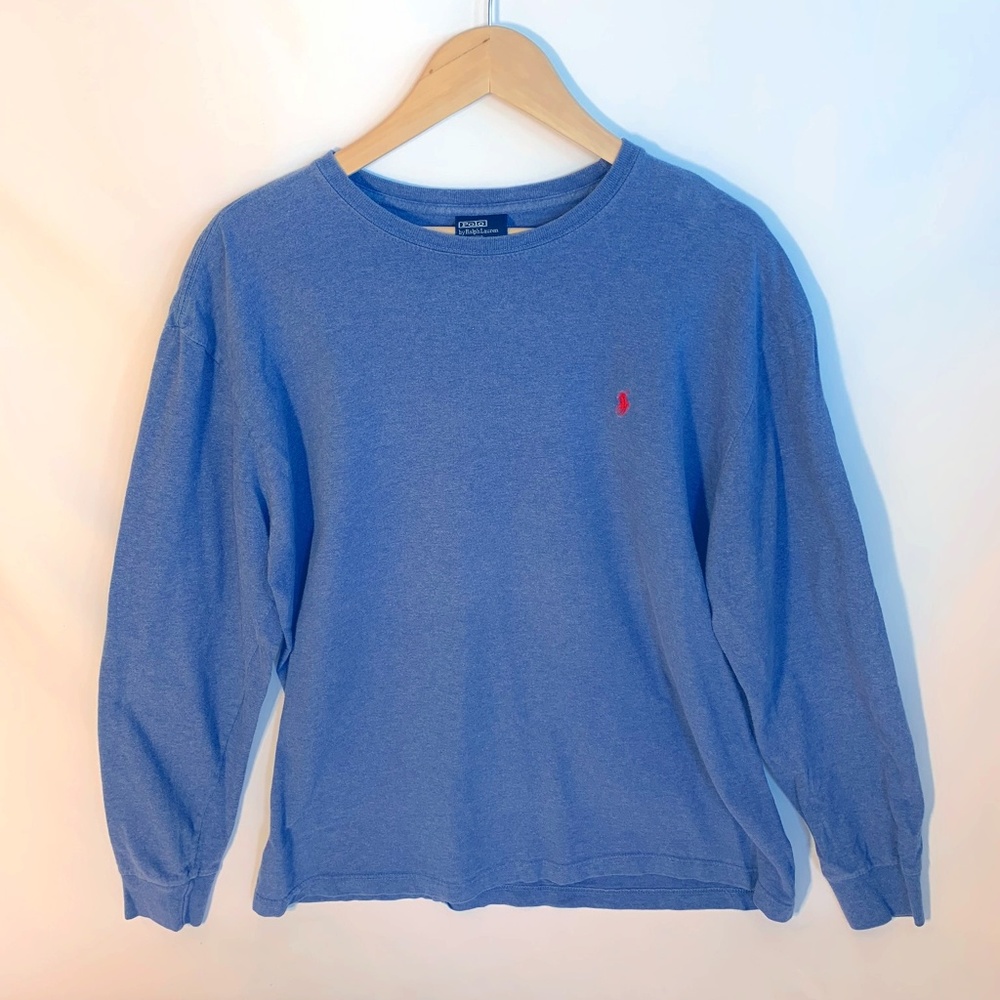 Polo Long Sleeve Blue M